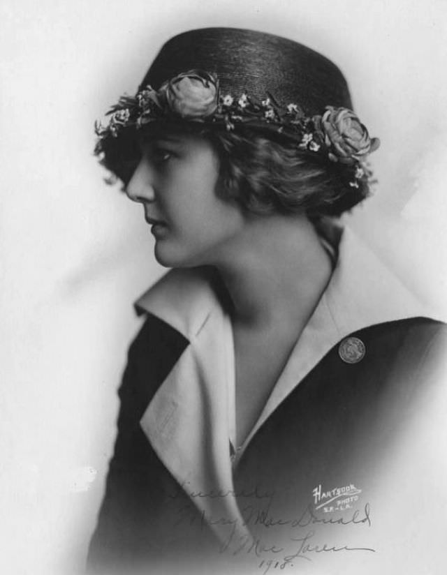 Mary MacLaren, 1918