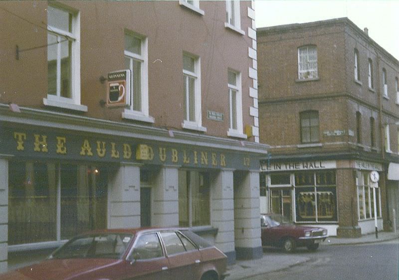 The Auld Dubliner pub, 1980