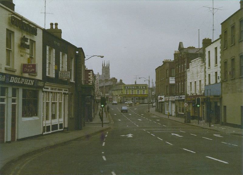 Dublin street scenes, 1980