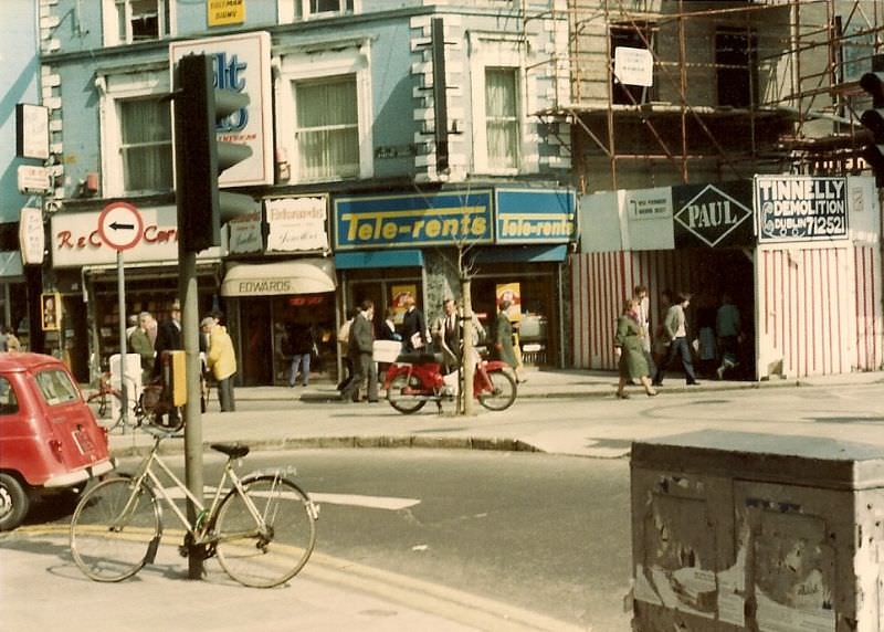 Tele-rents on Grafton Street, circa 1983