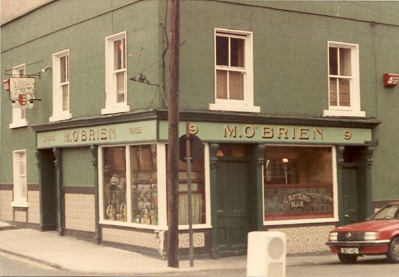 O'Brien's pub, 1980