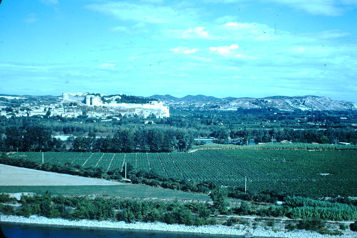 Villeneuve-Les Avignon- From Avignon, France, 1953