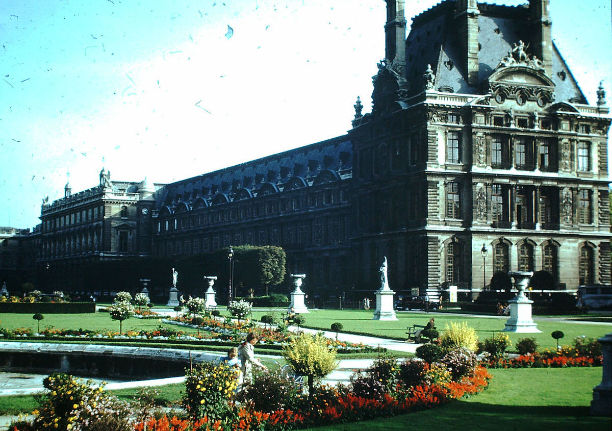 Louvre- Paris, France, 1953