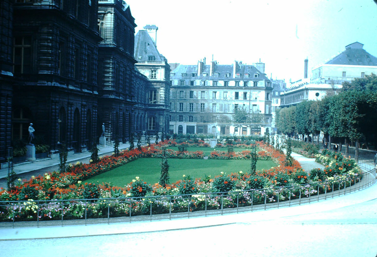 Luxembourg Palace- Paris, France, 1953
