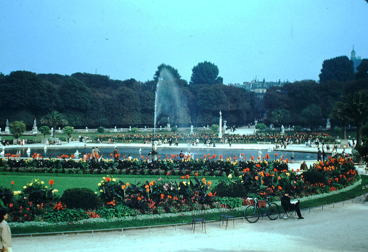 Luxembourg Palace- Paris, France, 1953