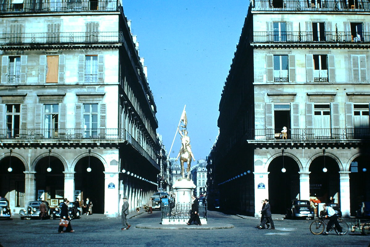 Alexandre III Bridge- Paris, France, 1953