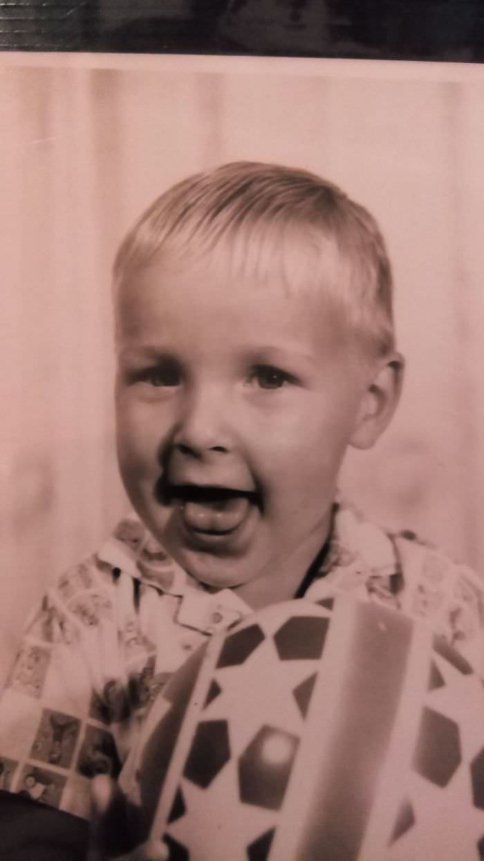 A boy and his new ball, netherlands june 1966