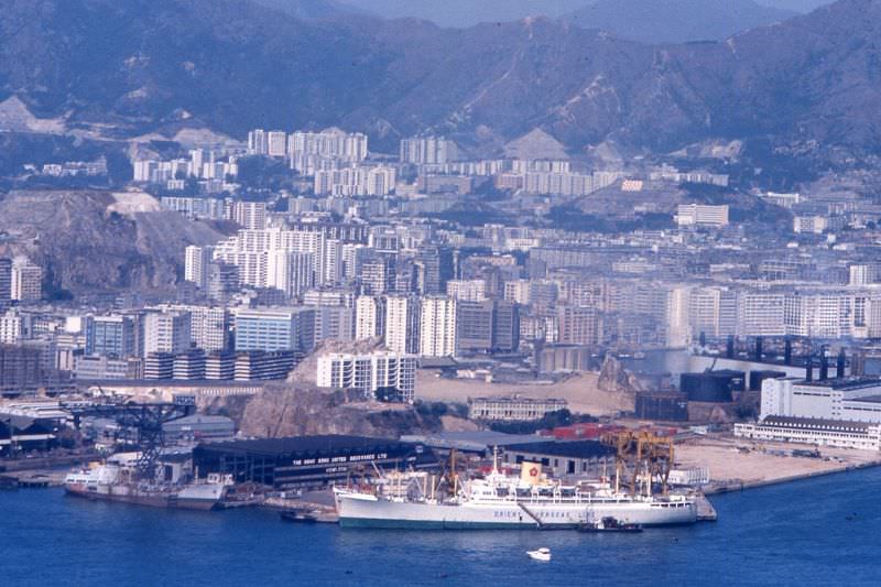 Kowloon view from Hong Kong