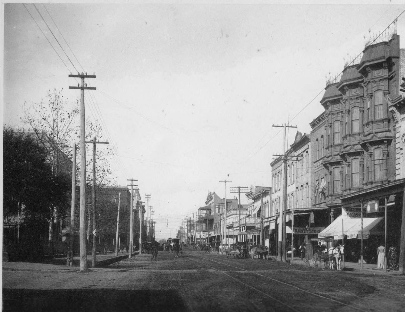 Congress Avenue, Houston, 1930s