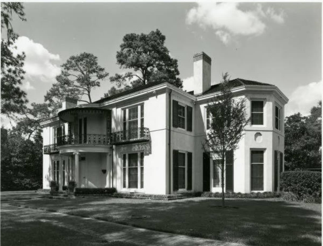 Mr. and Mrs. Dillon Anderson house, 1930s.