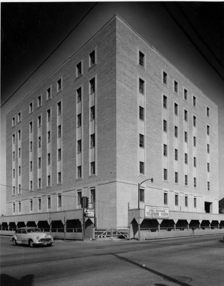 Southwestern Bell Telephone Building, Houston, 1930s.