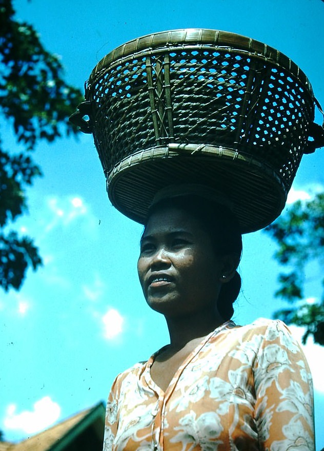 Javanese Woman in Surabaya, Indonesia, 1952