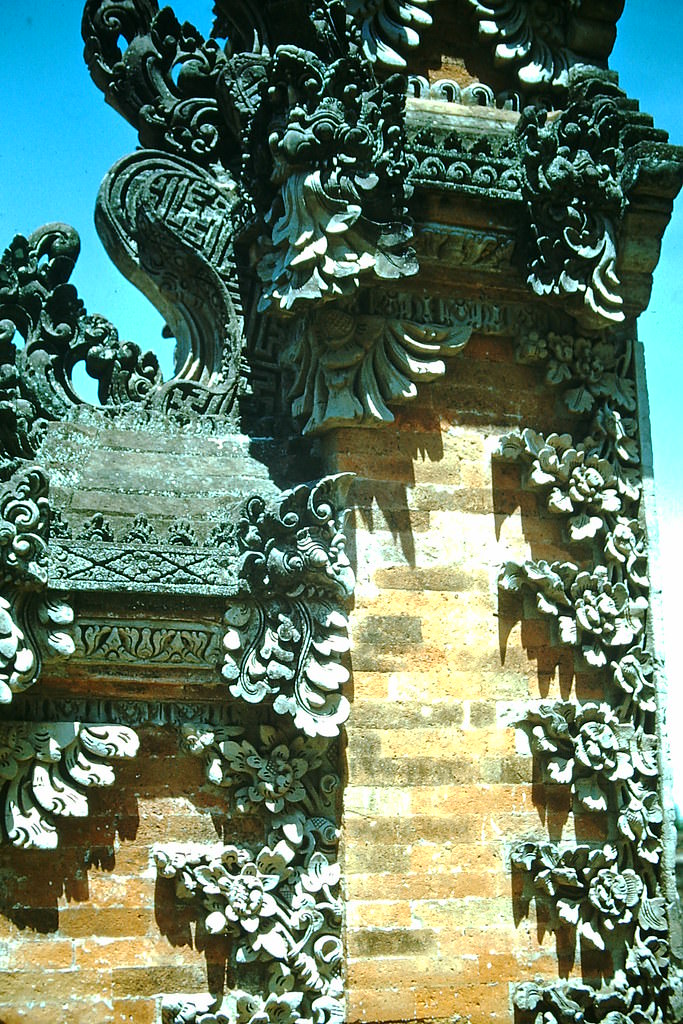 Temple at Klungkung- Bali, Indonesia, 1952