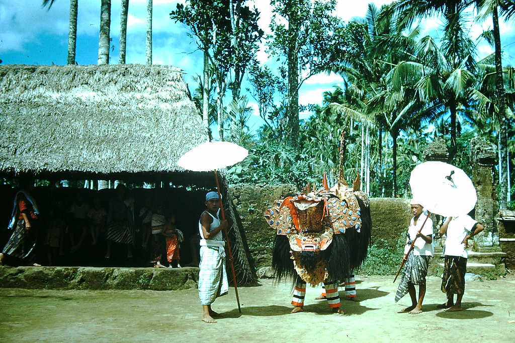 Barong-Si Dance- Bali, Indonesia, 1952