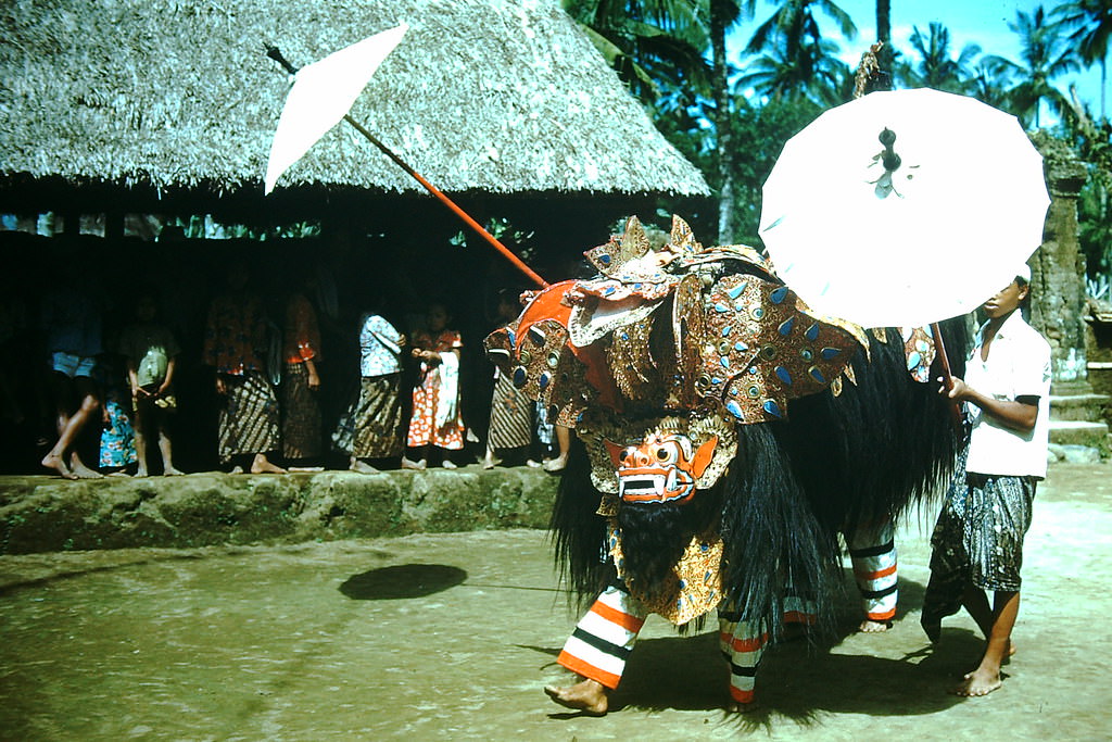 Barong-Si Dance- Bali, Indonesia, 1952