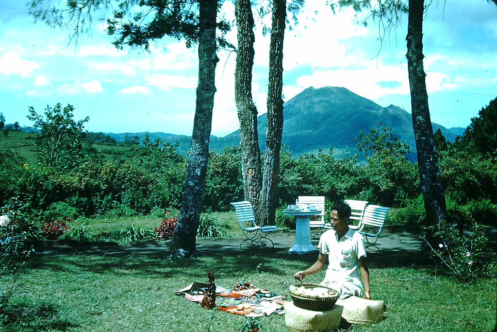 Batoer Volcano- Bali, Indonesia, 1952