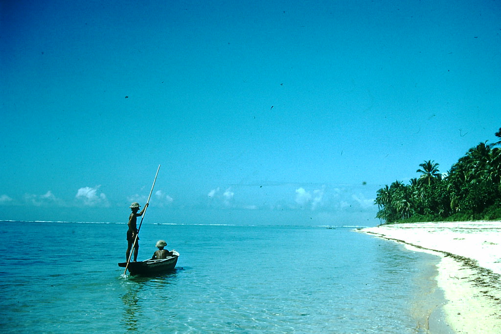 Boatman of Sanoeur- Bali, Indonesia, 1952