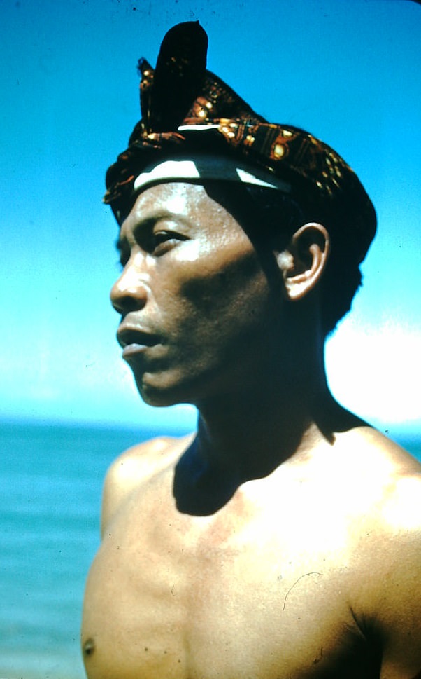 Portrait- Balinese Man, Indonesia, 1952