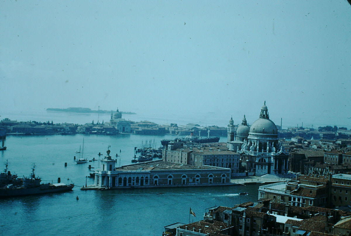 S Maria Della Salute- Venice, Italy, 1954.