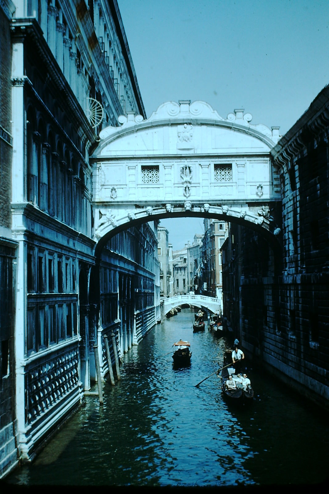 Bridge of Sighs- Venice, Italy, 1954.