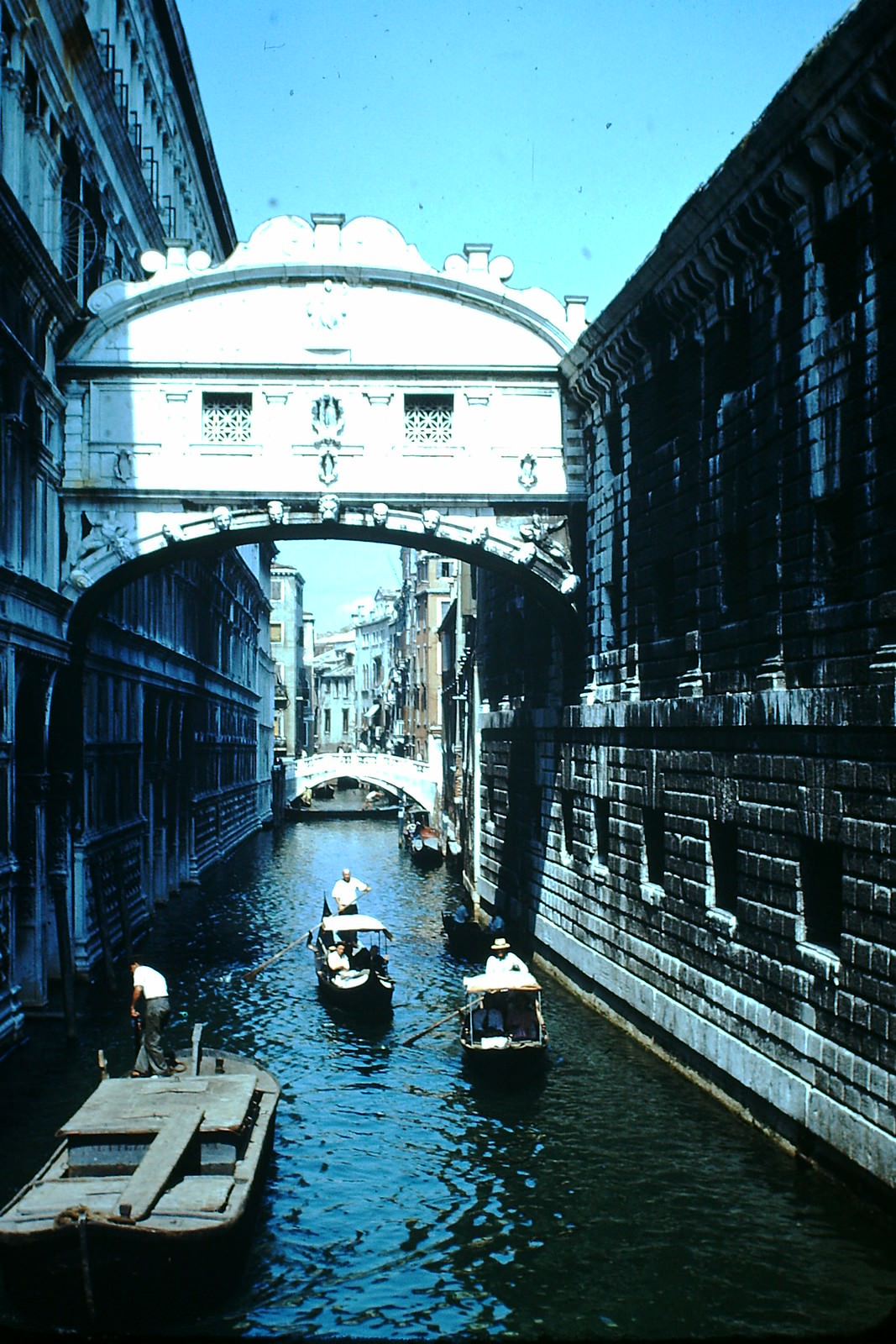 Bridge of Sighs- Venice, Italy, 1954.
