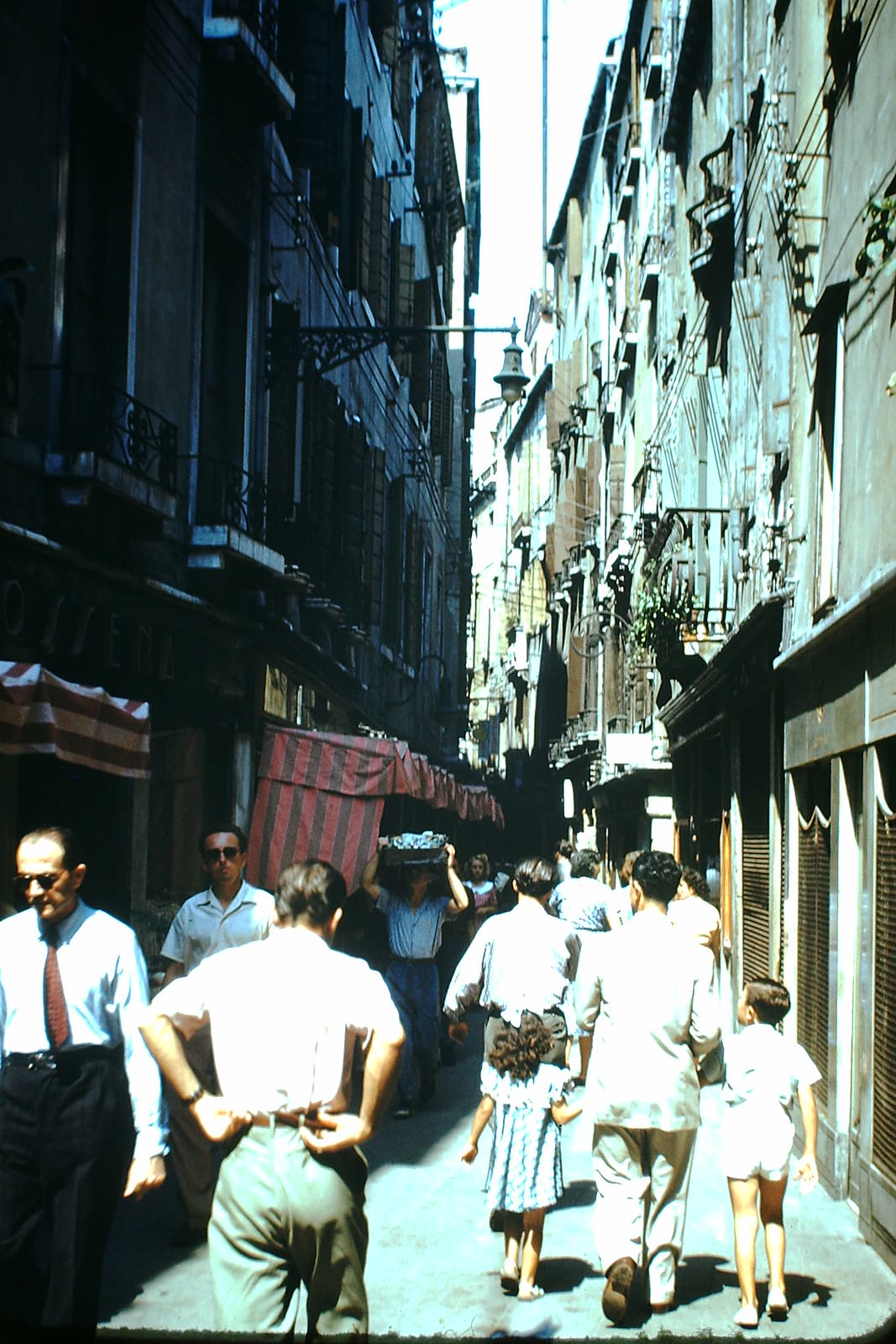 Via 22 Marzo- Venice, Italy, 1954.