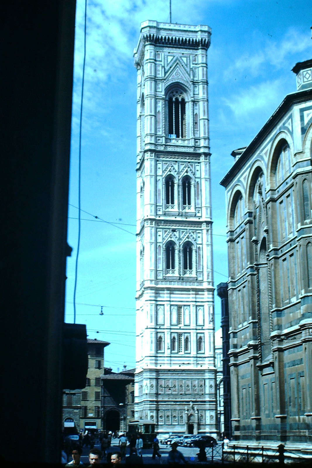 Bell Tower- Florence, Italy, 1954.