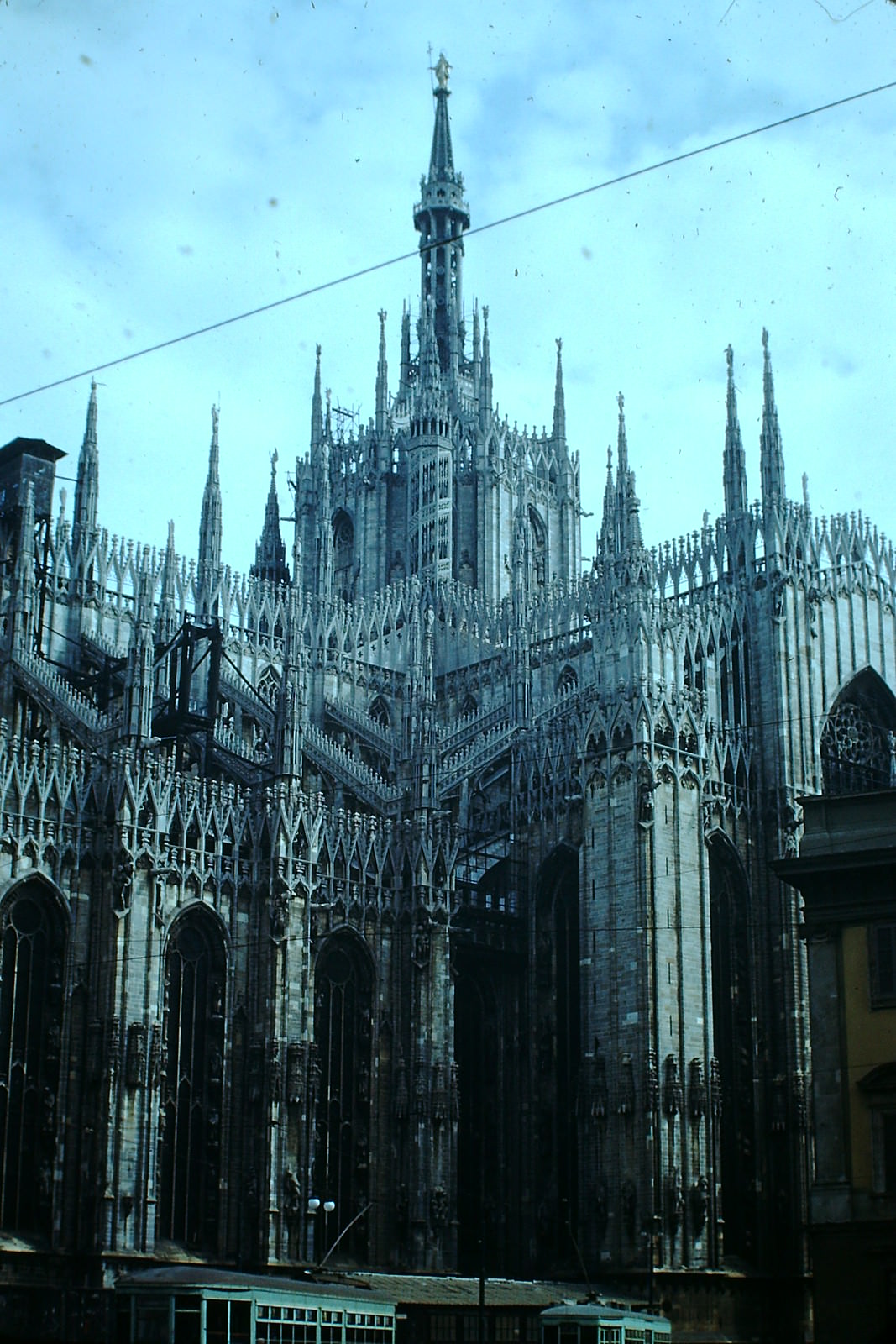 Cathedral Milan, Italy, 1954.