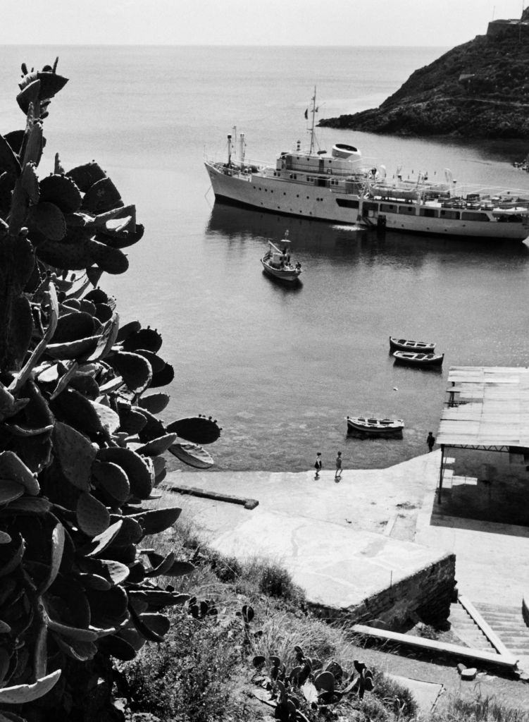 Ustica island, Italy, 1960.