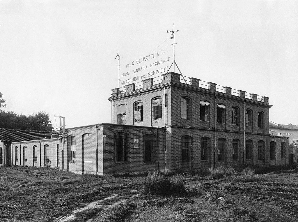 Plant of Olivetti, Ivera, 1960s.