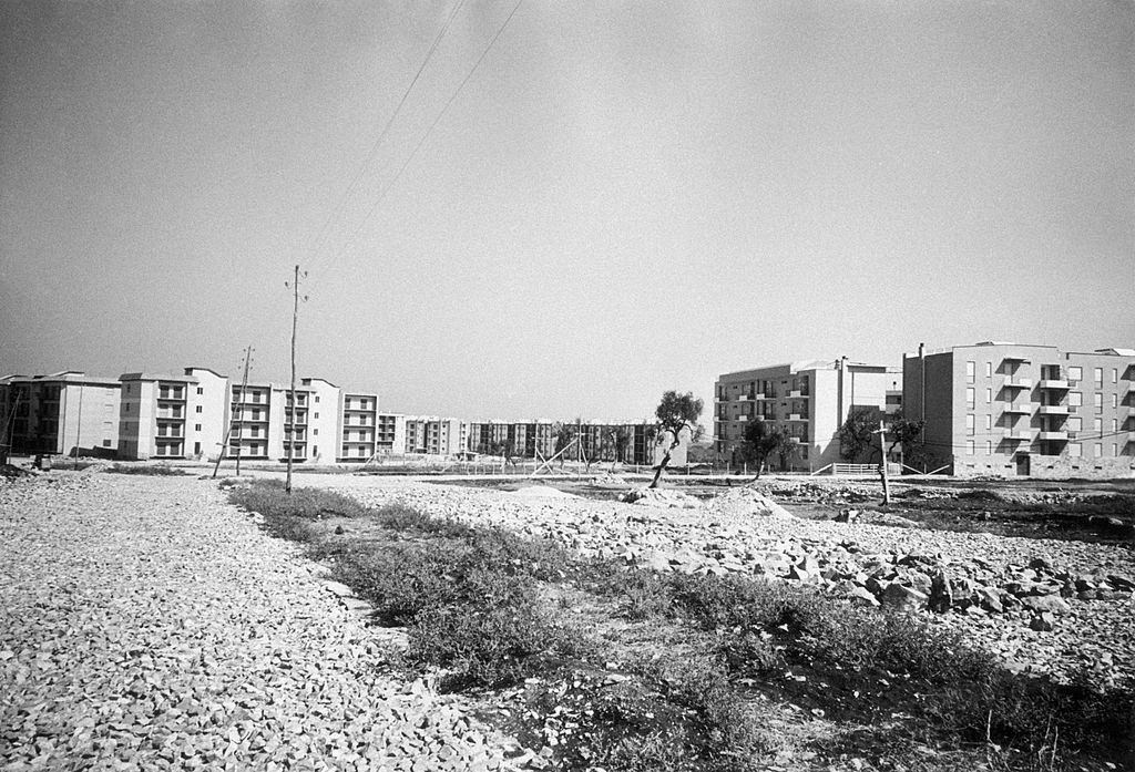 The suburbs of Bari, 1960s.