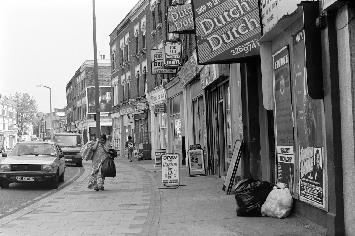 Willesden Lane, Brondesbury, Brent, 1988