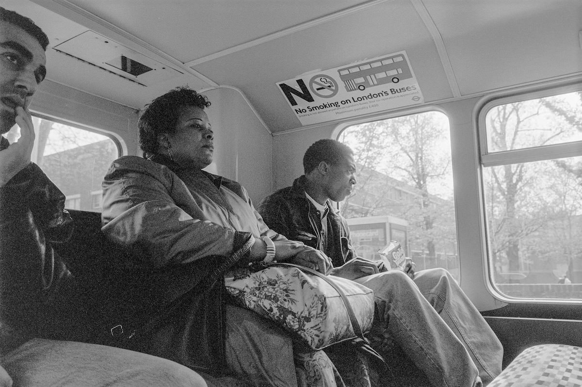 Traveling on the London Omnibus South of The River in the 1990s by Peter Marshall