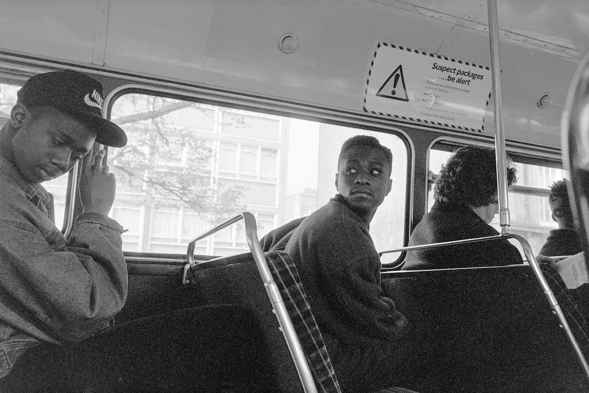 Traveling on the London Omnibus South of The River in the 1990s by Peter Marshall