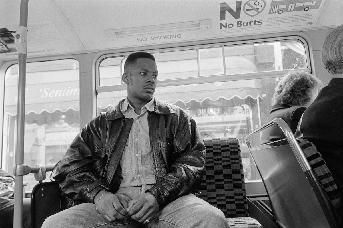 Traveling on the London Omnibus South of The River in the 1990s by Peter Marshall