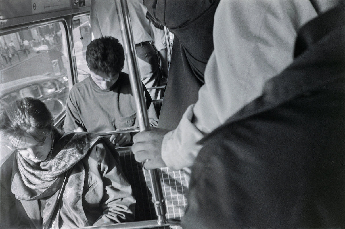 Traveling on the London Omnibus South of The River in the 1990s by Peter Marshall