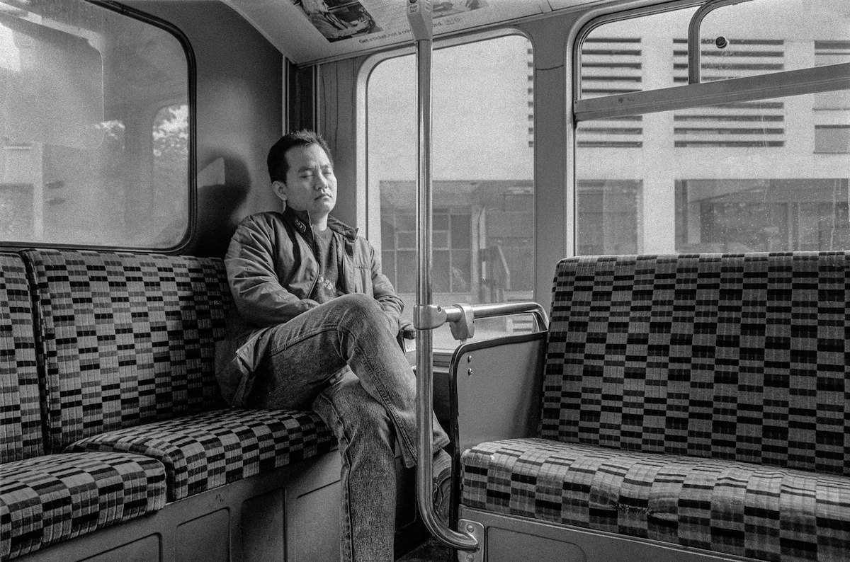 Traveling on the London Omnibus South of The River in the 1990s by Peter Marshall