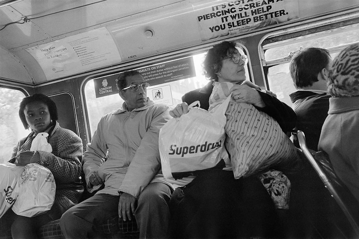 Traveling on the London Omnibus South of The River in the 1990s by Peter Marshall