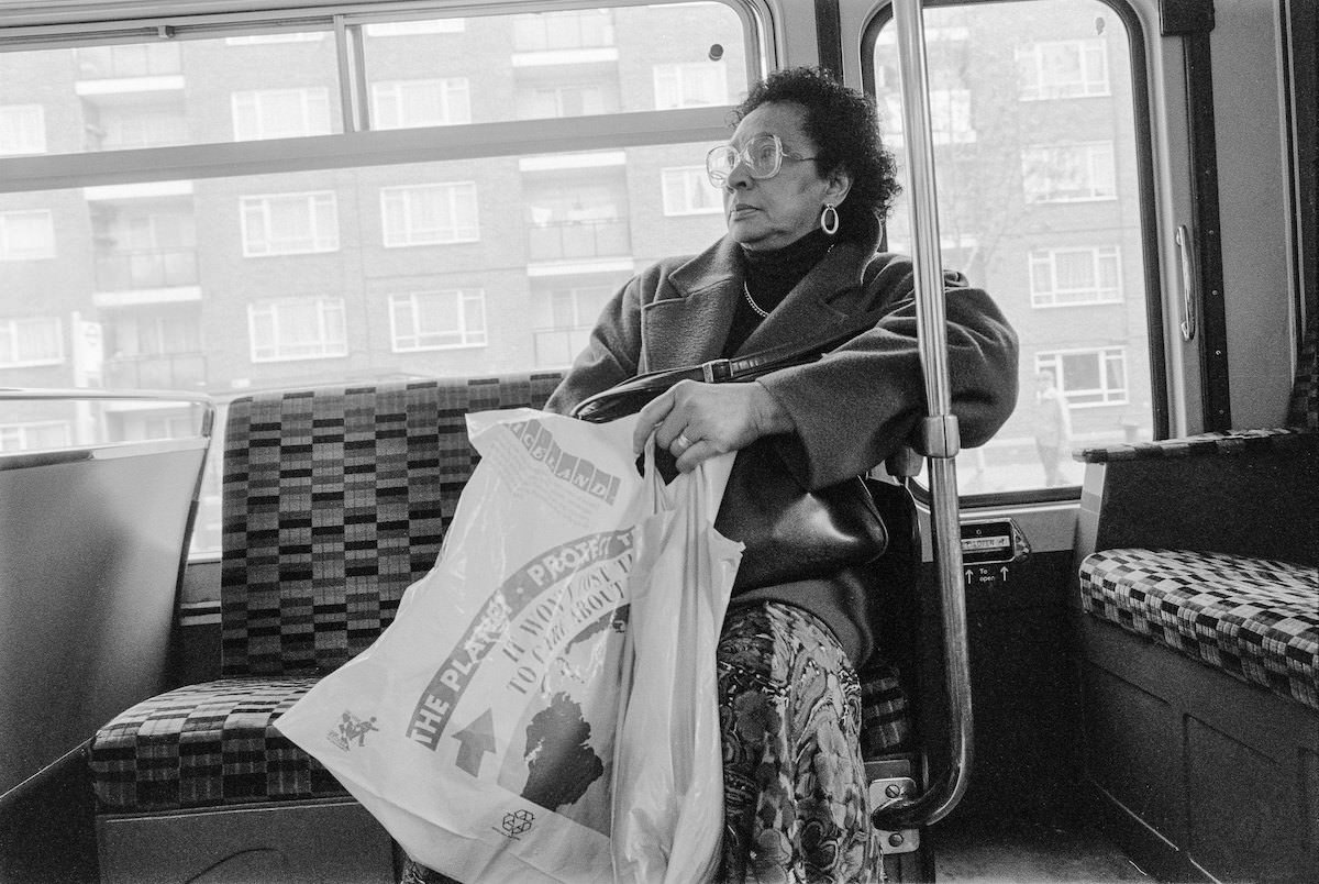 Traveling on the London Omnibus South of The River in the 1990s by Peter Marshall