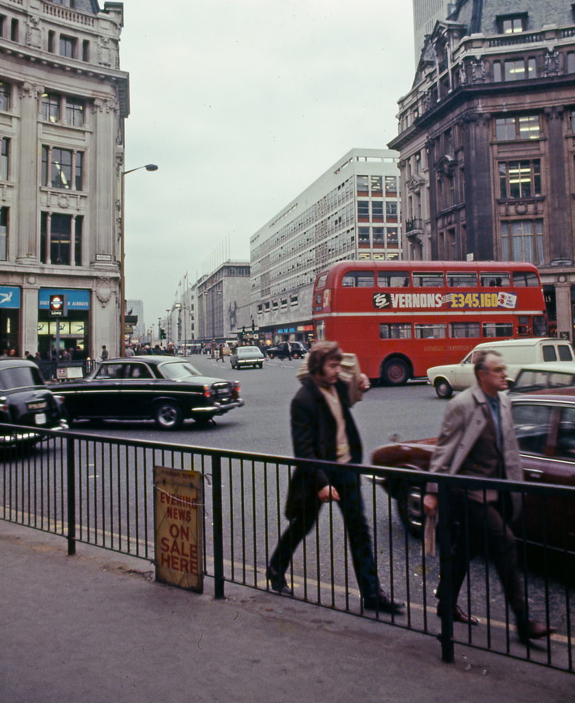 Streets of London, February 1971