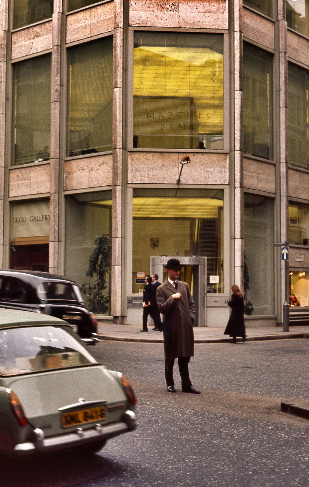 Finance District, London, February 1971