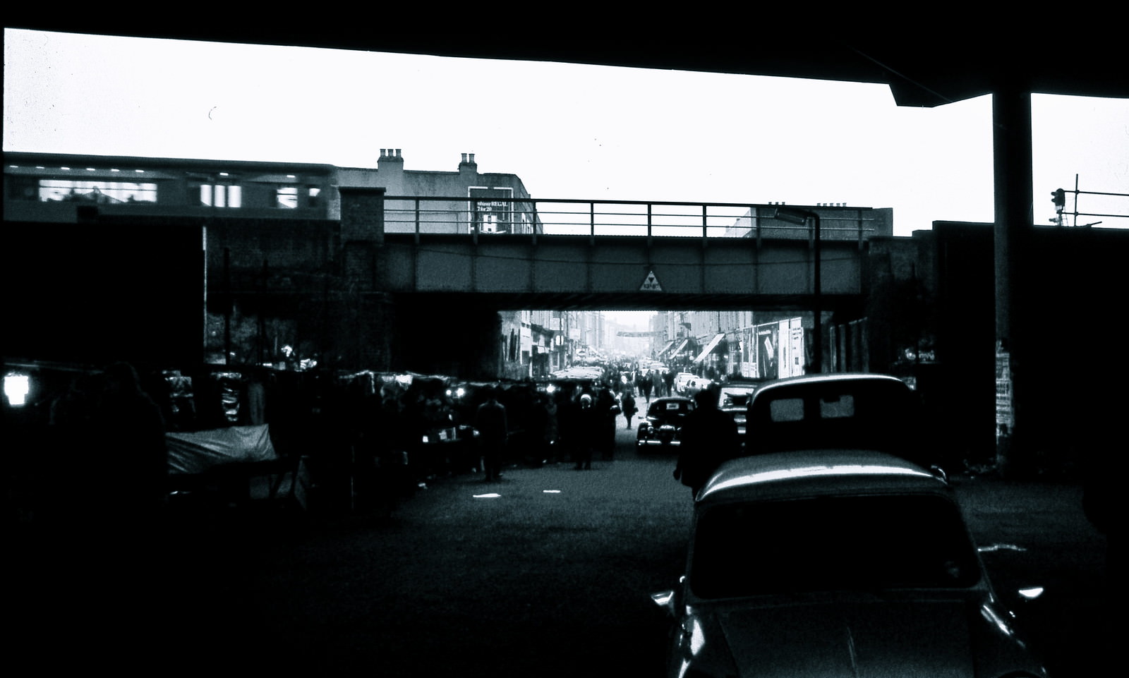 Portobello Road, London, February 1971