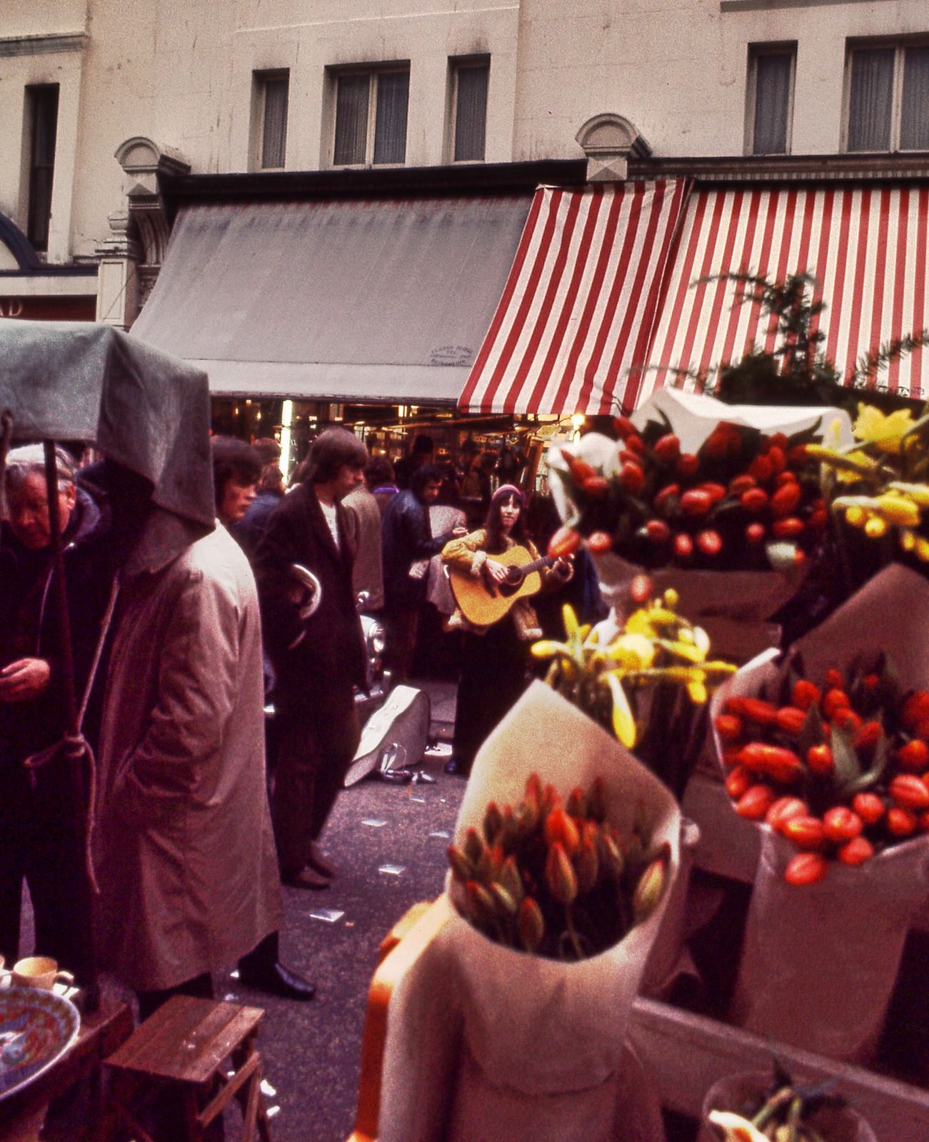 Portobello Road, London, February 1971