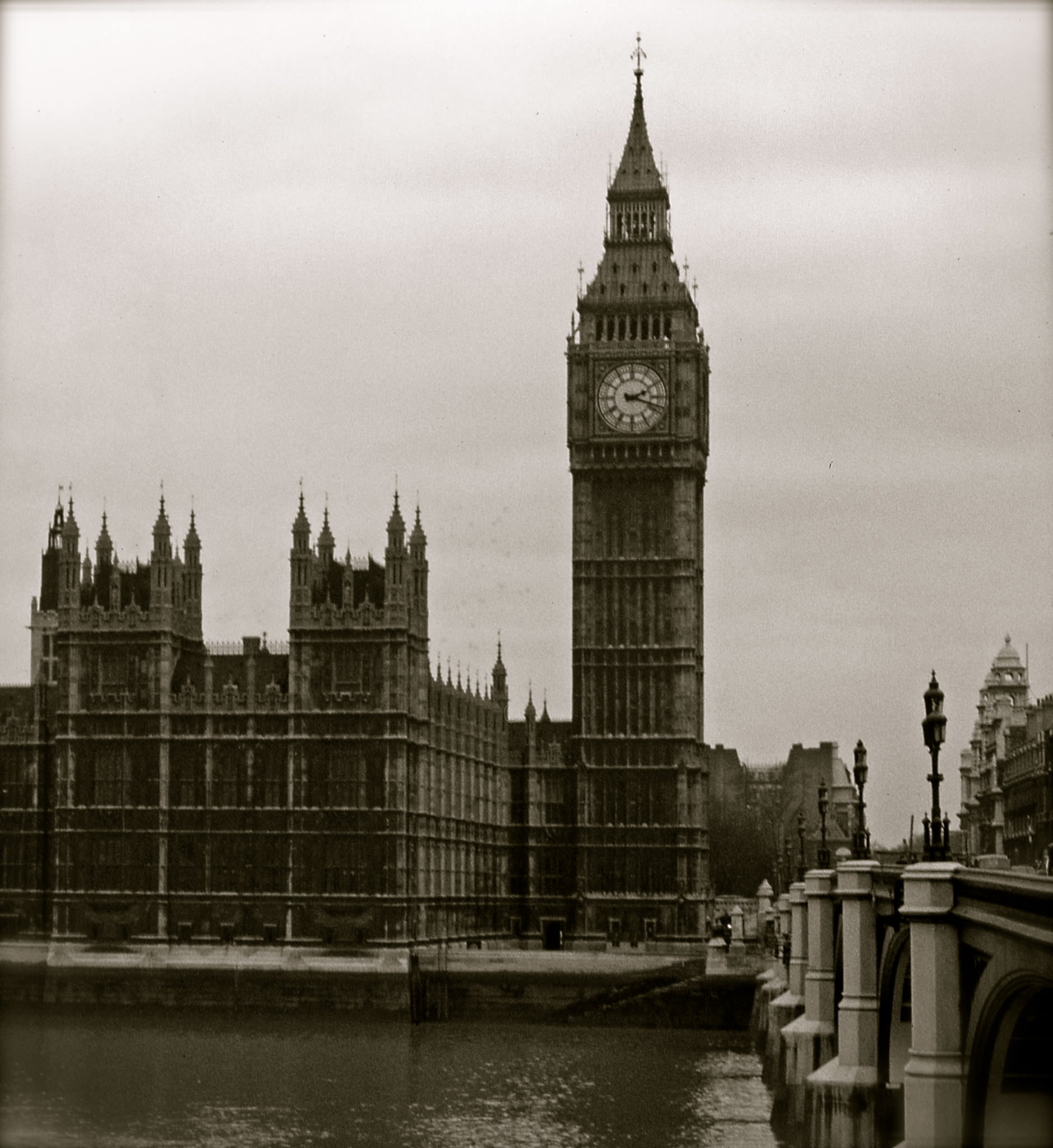 Big Ben, London, February 1971