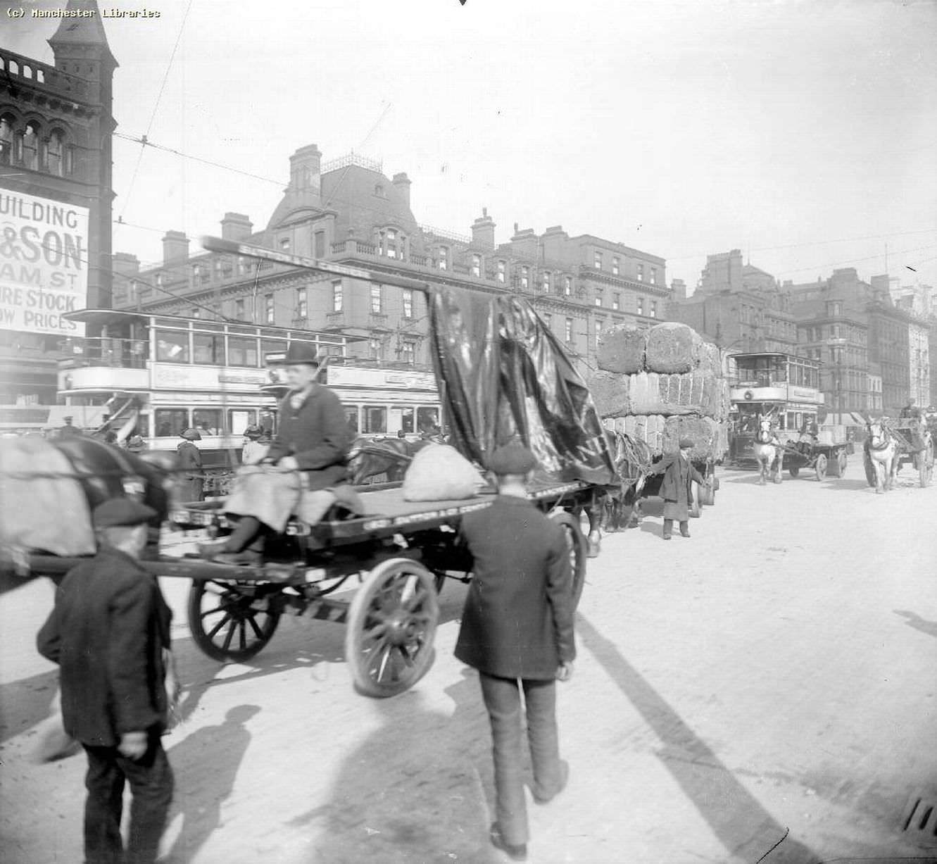 Street scene in Manchester