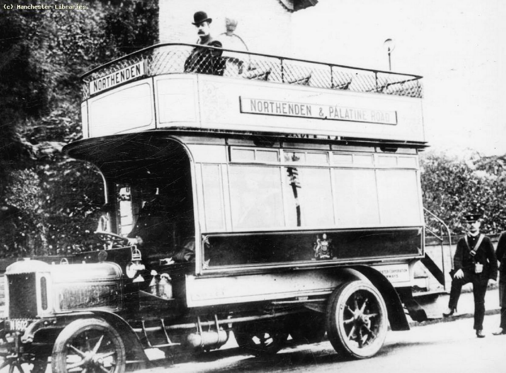 Northenden and Palatine Road bus