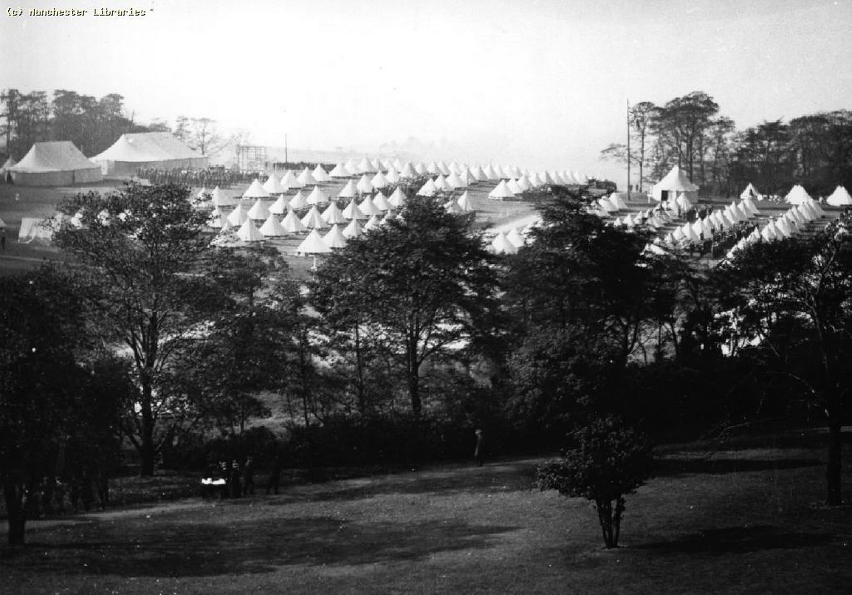 Manchester Regiment, Heaton Park camp