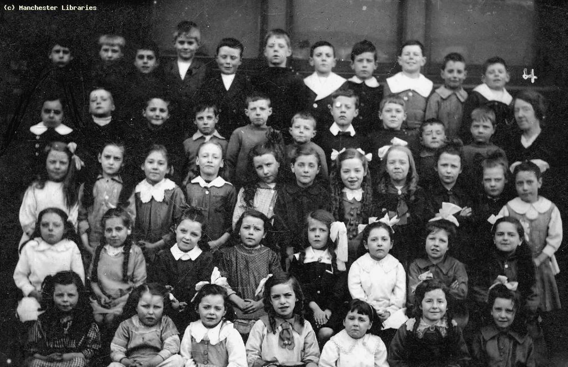 Children of Upper Lloyd Street School, Moss Side