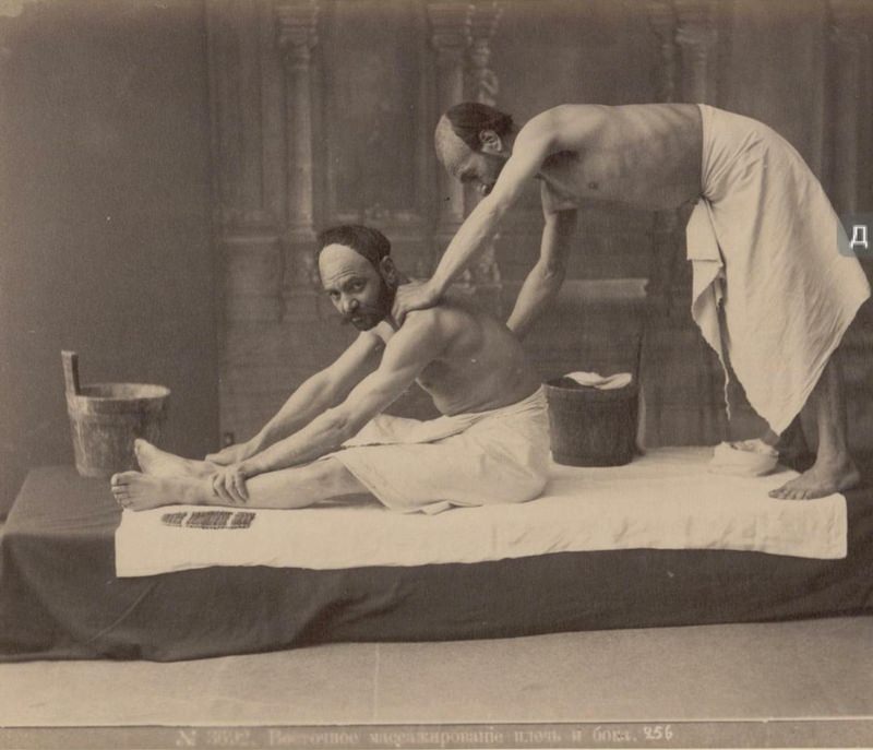 Massages in Tbilisi Bathhouses, 1890s: Funny Historical Photos show How Masseurs Trampled, Pushed and Pulled Men