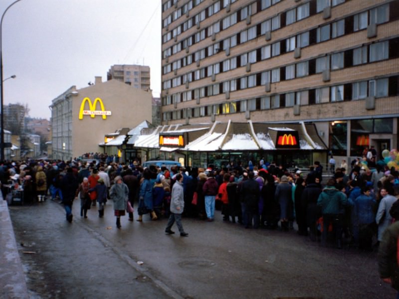 And a queue a few miles long of people wanting to try something new.